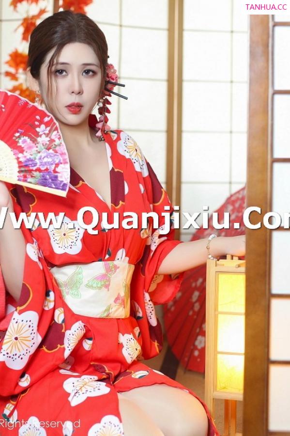 月野兔美妞 贵贵Isabelle [XiuRen]高清写真图 2023.11.29 No.7736 月野兔美妞 和服美腿第5张图片